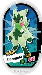 Floragato card front