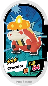 Crocalor card front