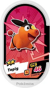 Tepig card front