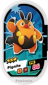 Pignite card front
