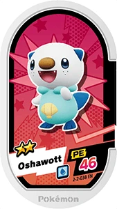 Oshawott card front