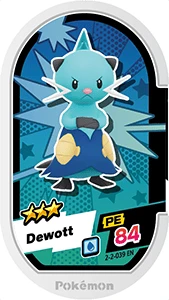 Dewott card front