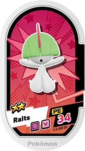 Ralts card front