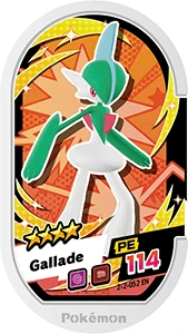 Gallade card front