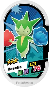 Roselia card front