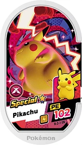 Pikachu card front