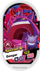 Gengar card front