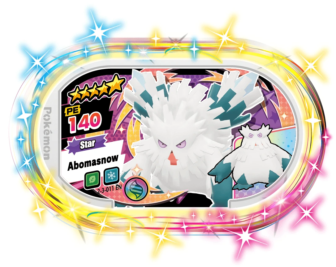 Abomasnow card front