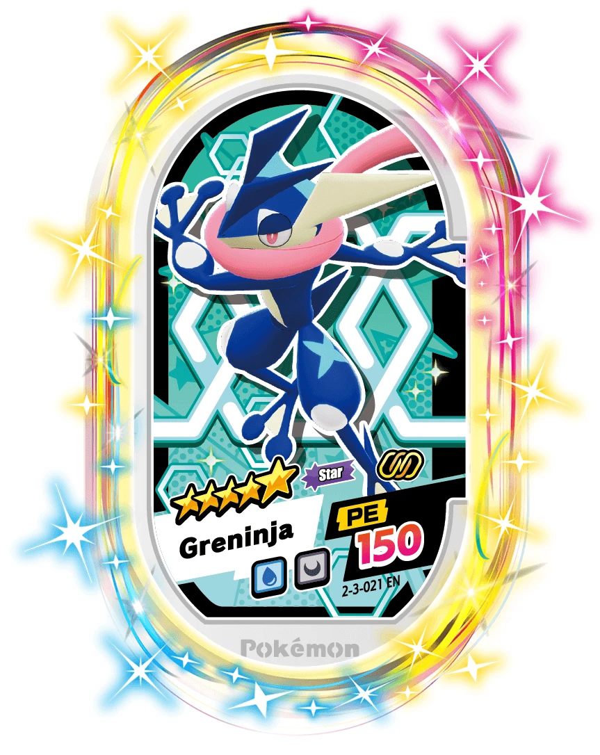 Greninja card front