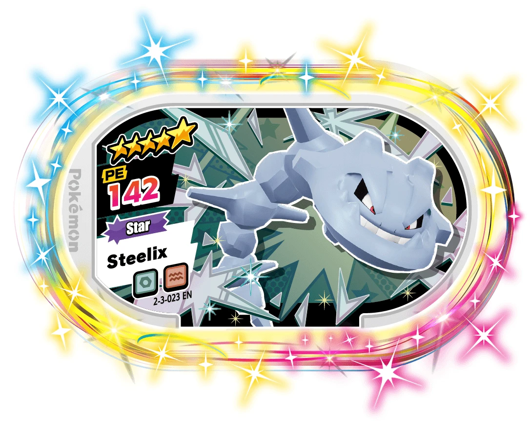 Steelix card front