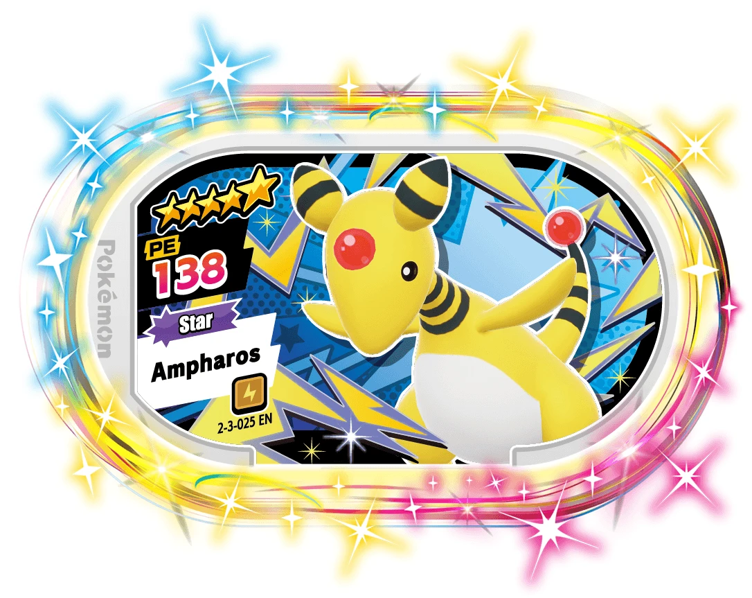 Ampharos card front