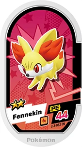 Fennekin card front
