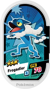 Frogadier card front