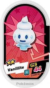 Vanillite card front