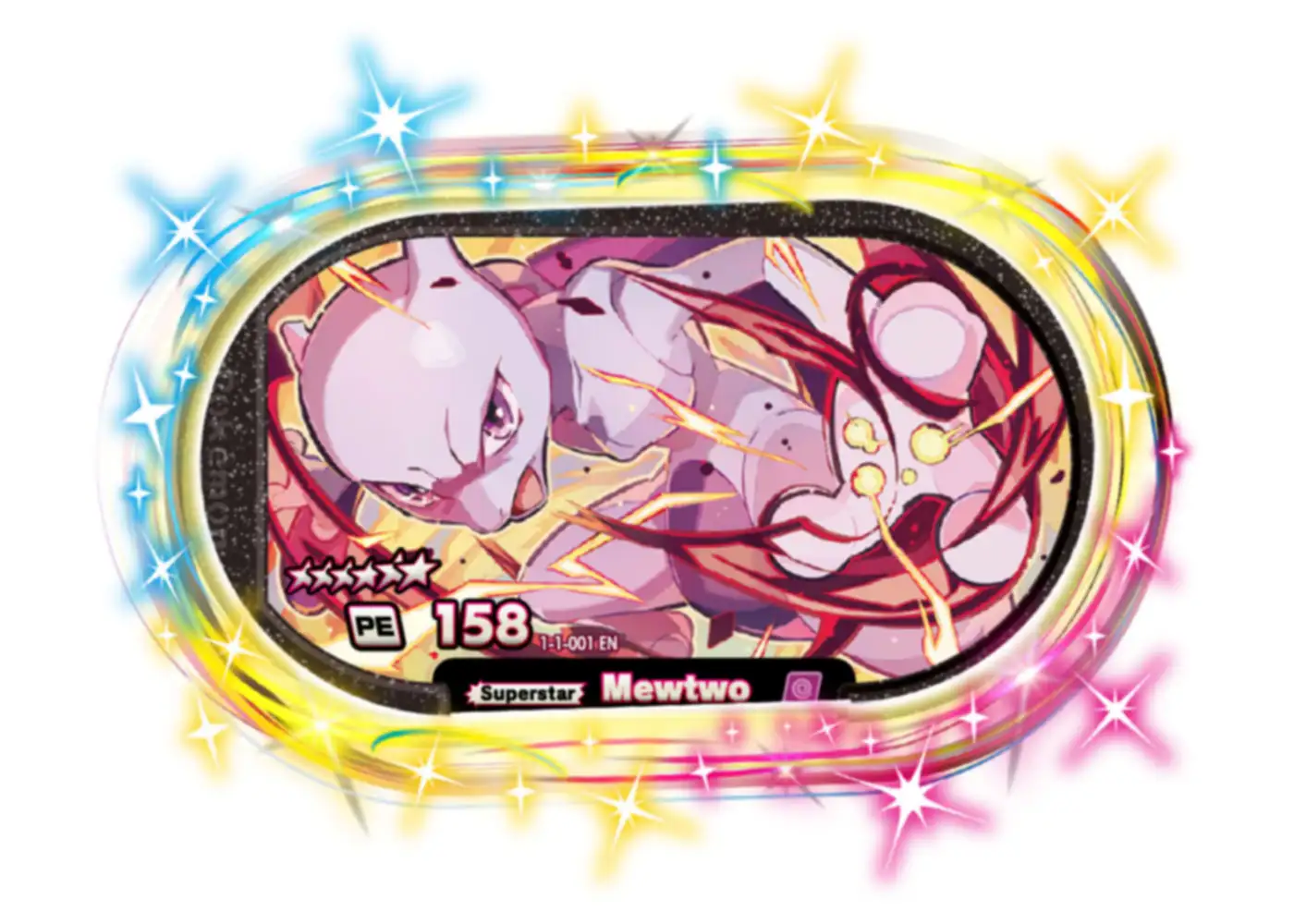 Mewtwo card front