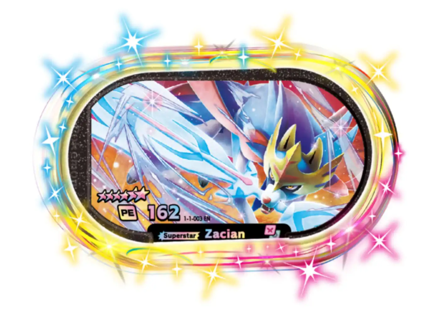 Zacian card front