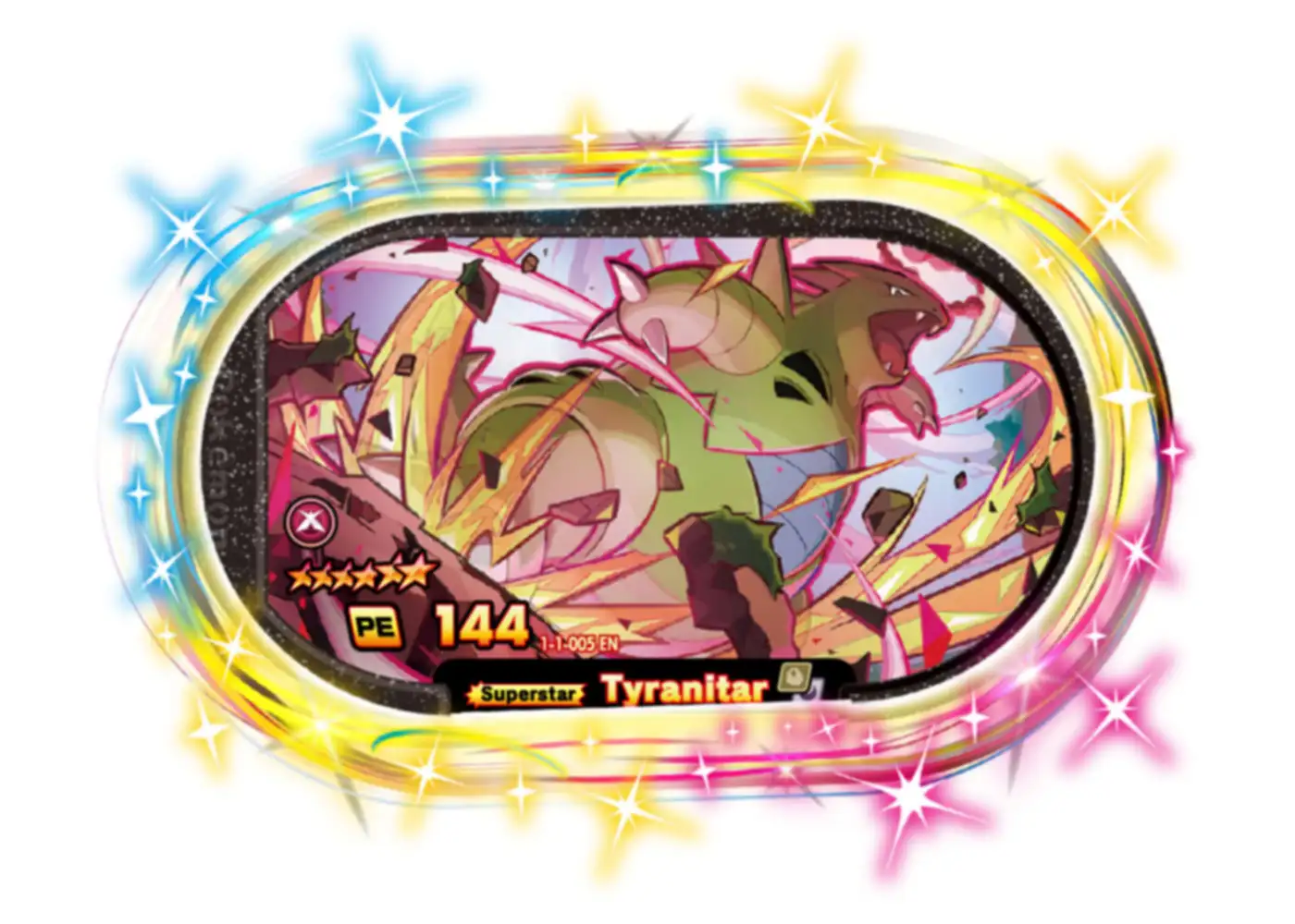 Tyranitar card front