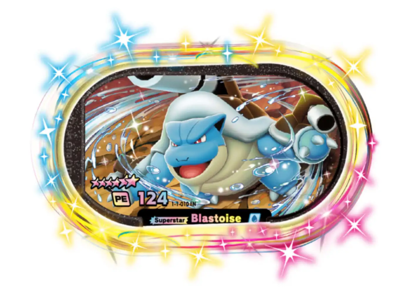 Blastoise card front