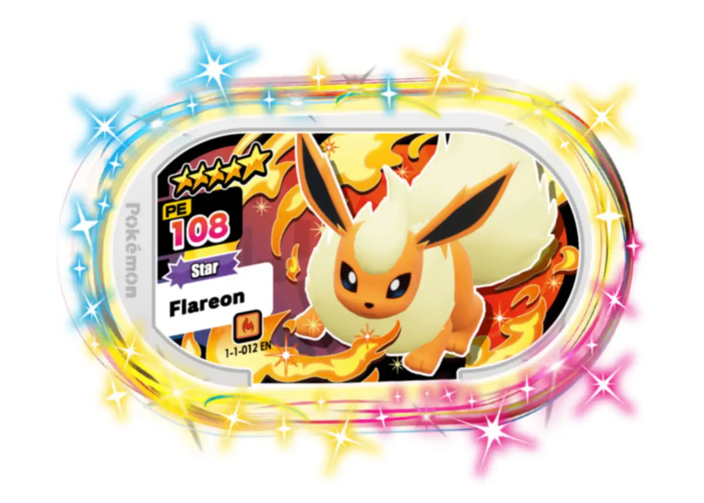 Flareon card front