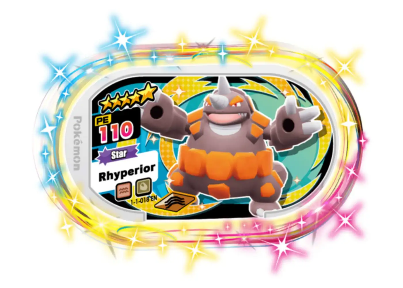 Rhyperior card front