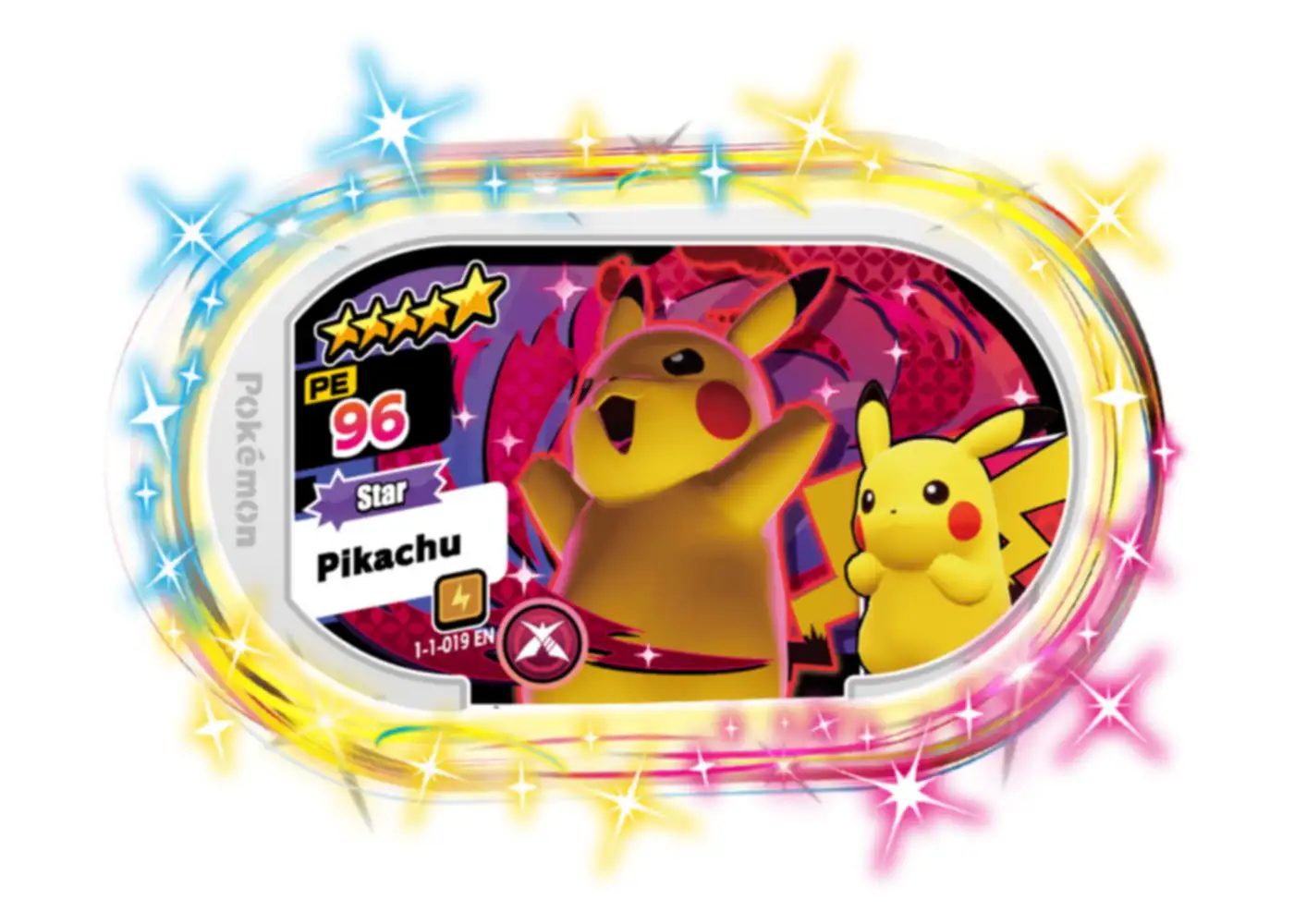 Pikachu card front