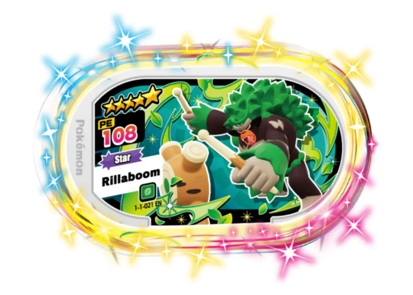 Rillaboom card front