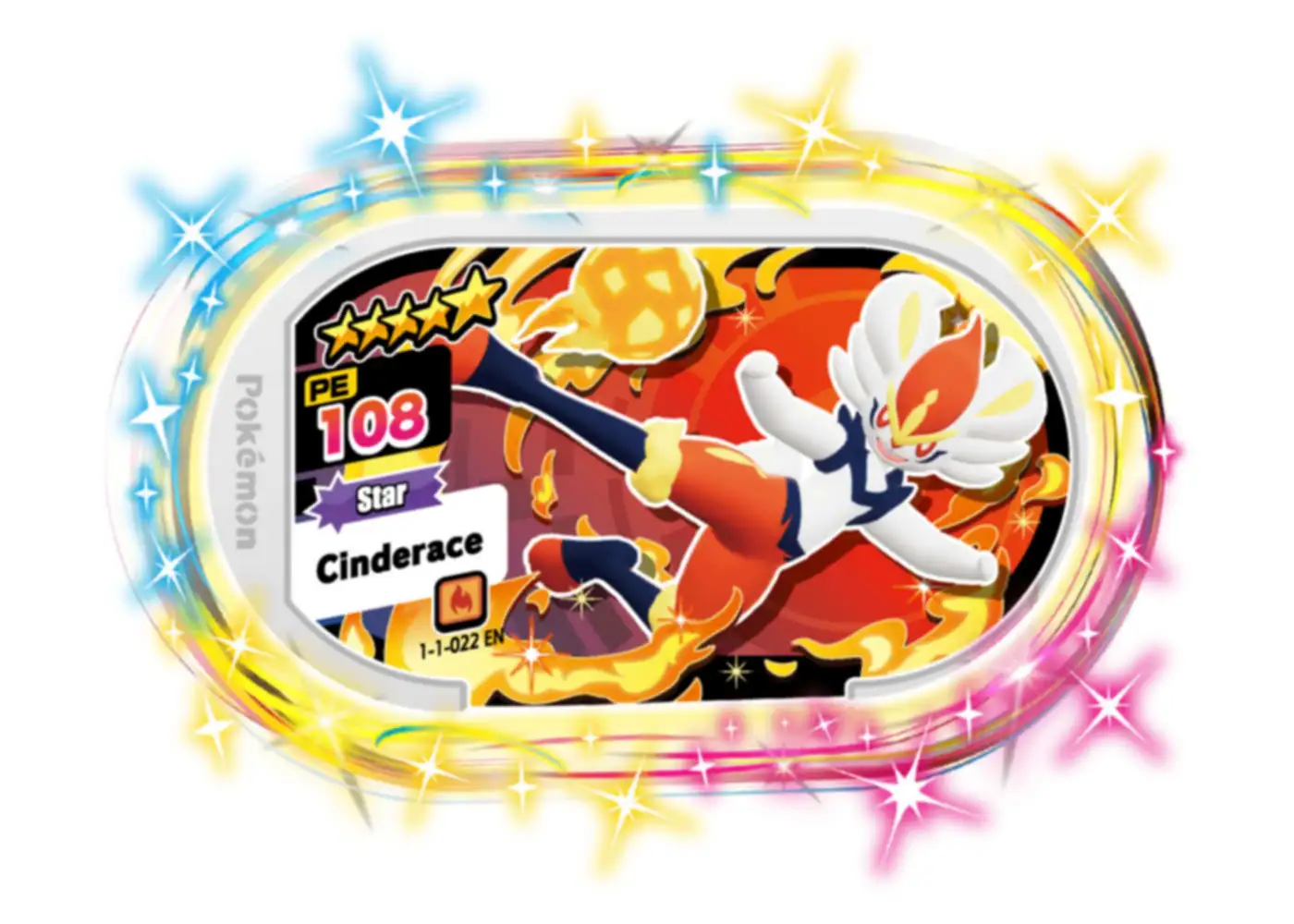 Cinderace card front
