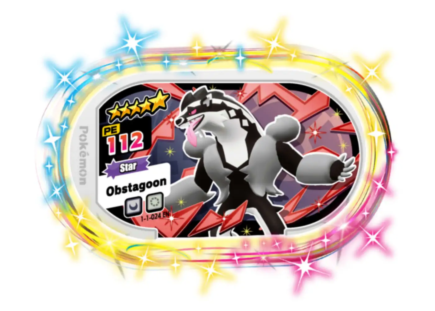Obstagoon card front