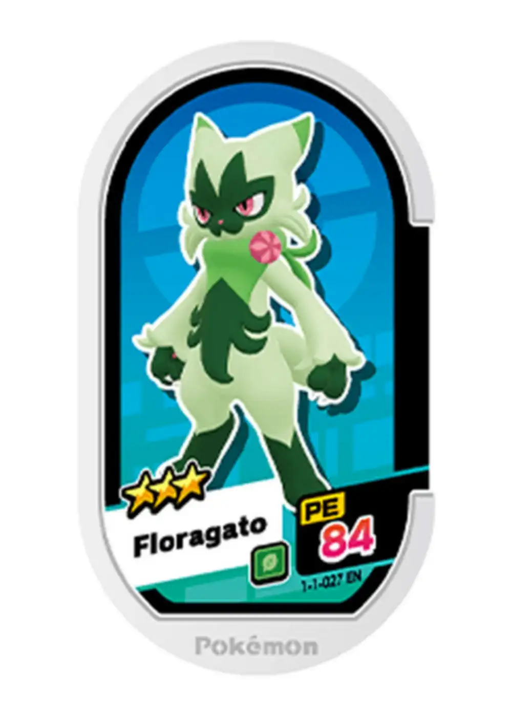 Floragato card front