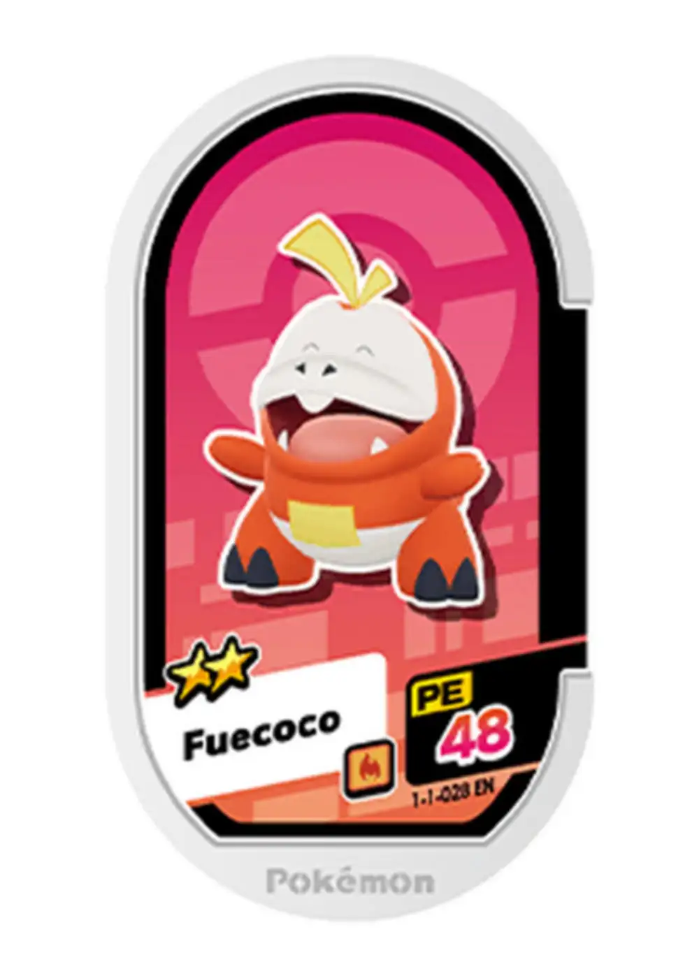 Fuecoco card front
