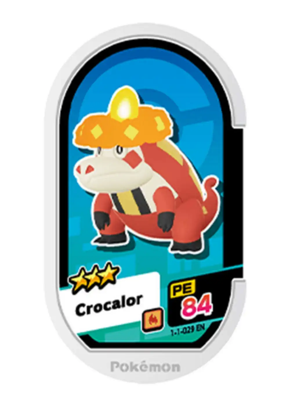 Crocalor card front
