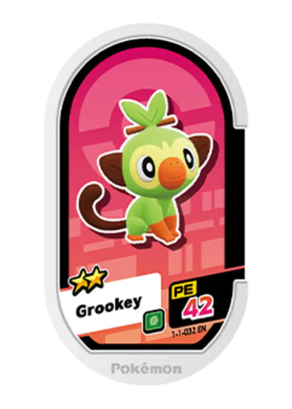 Grookey card front