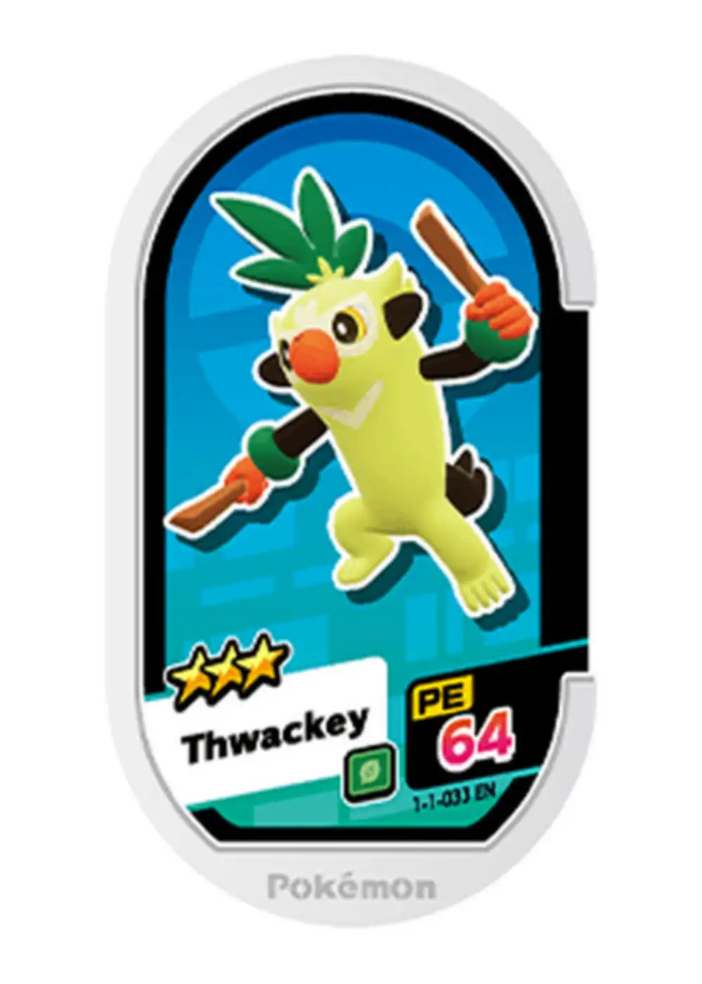 Thwackey card front