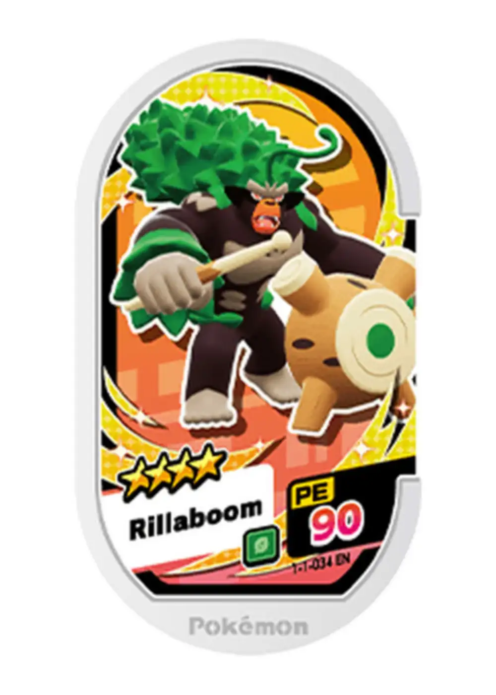 Rillaboom card front