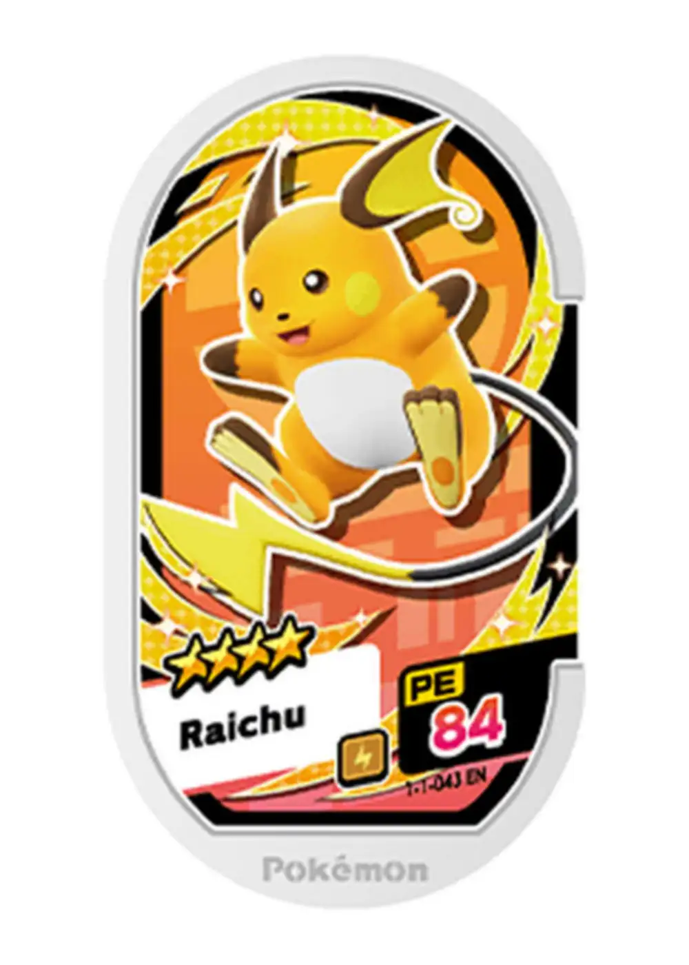 Raichu card front
