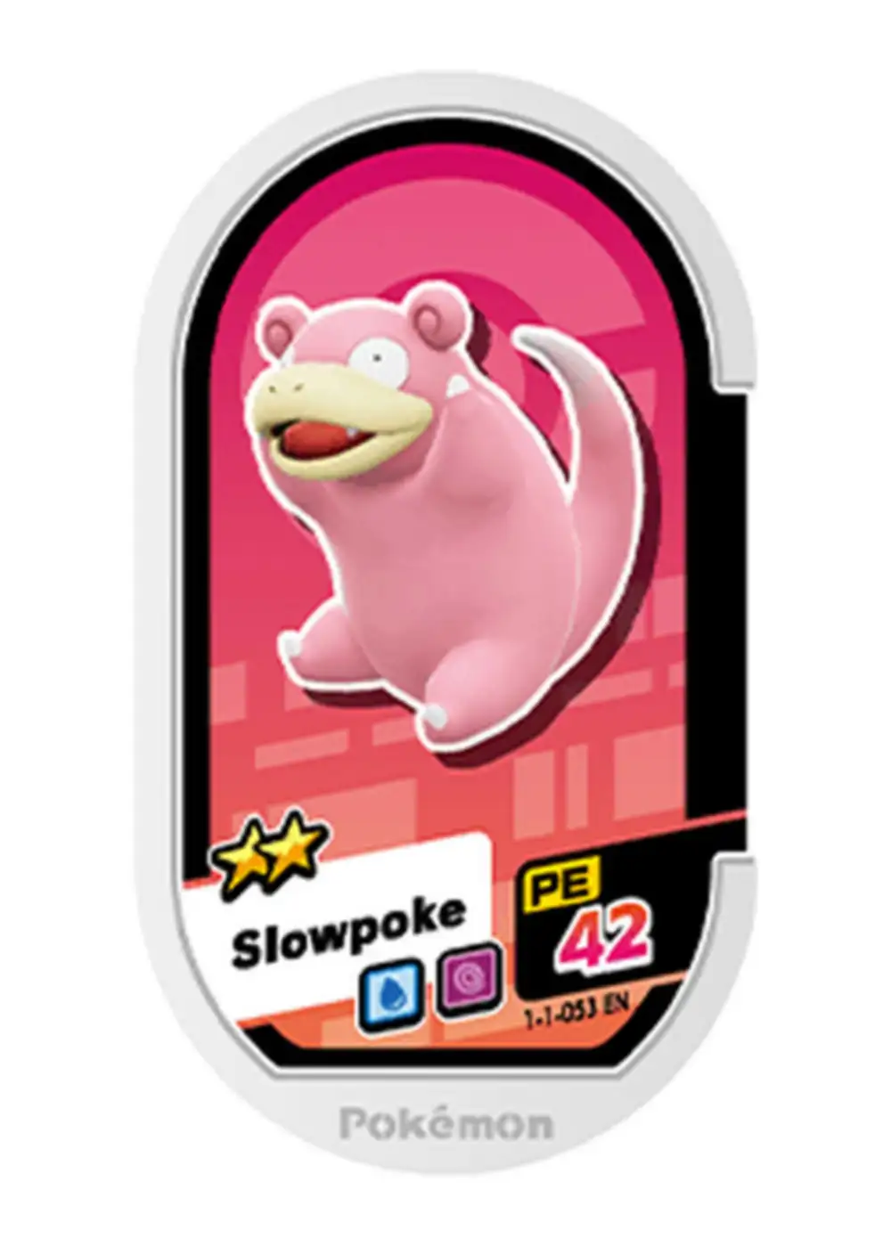 Slowpoke card front