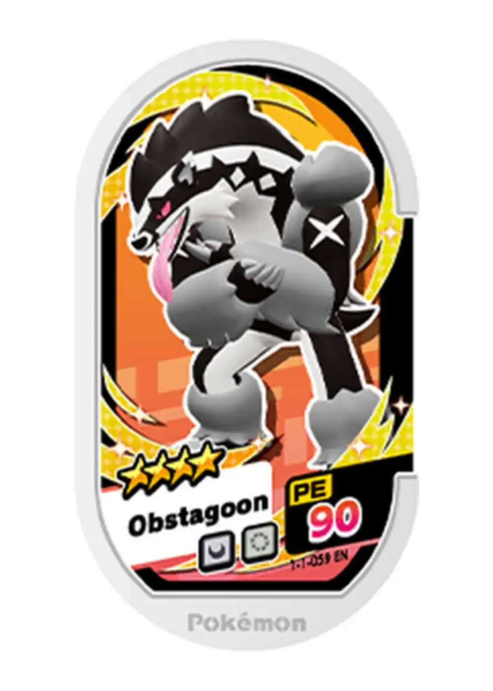 Obstagoon card front