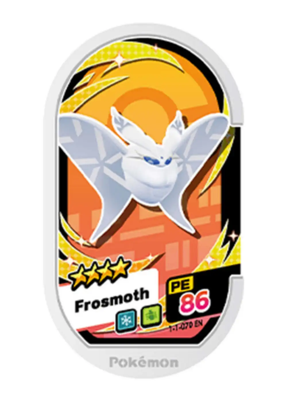 Frosmoth card front