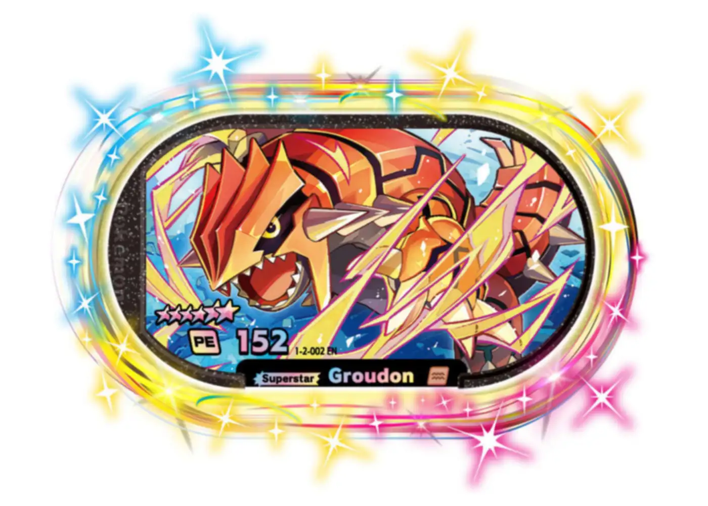 Groudon card front