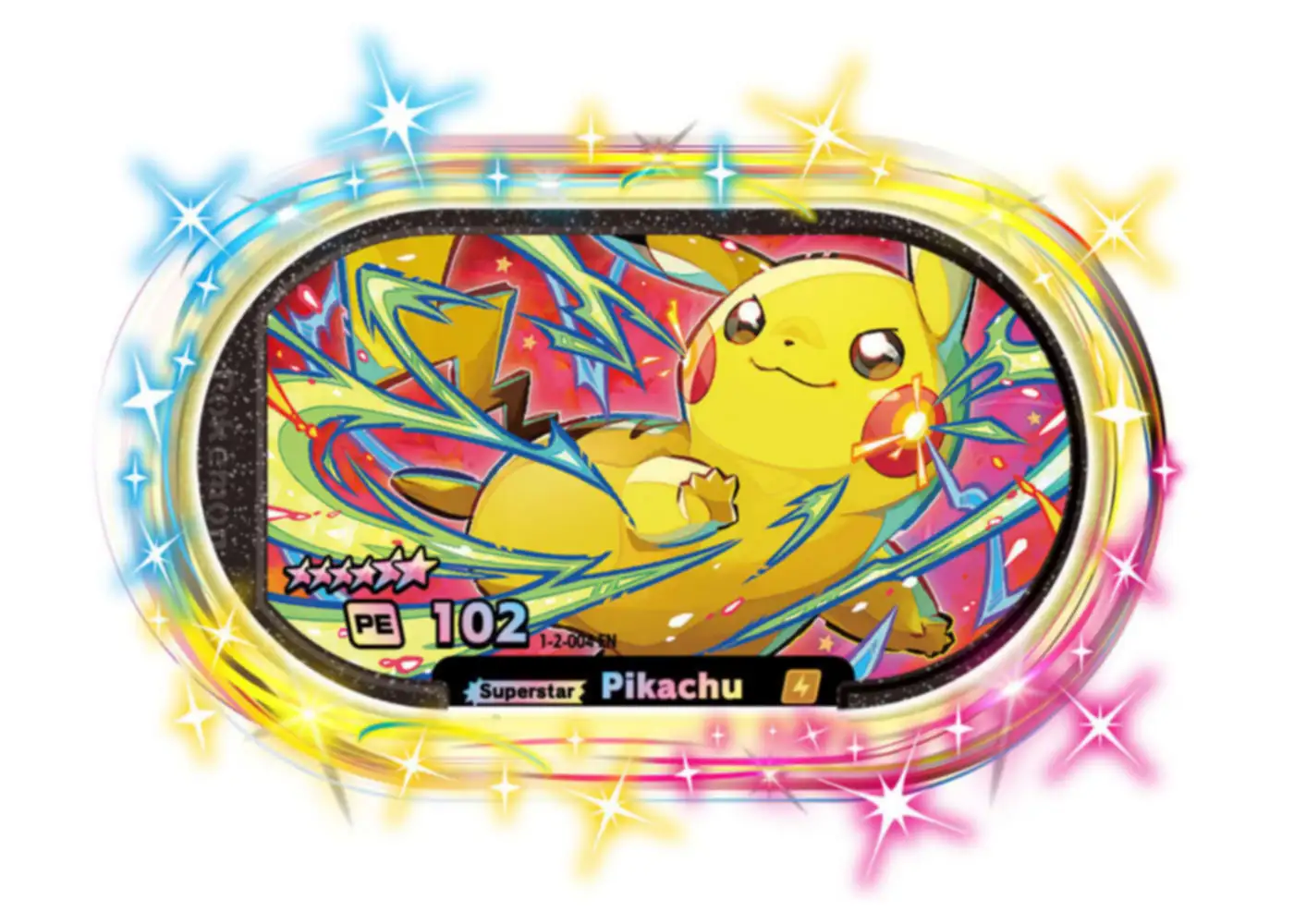 Pikachu card front