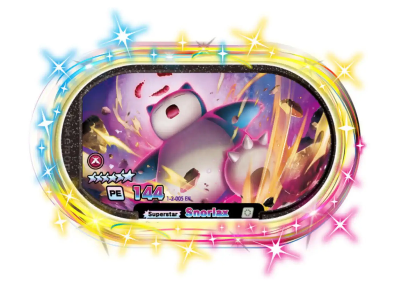 Snorlax card front