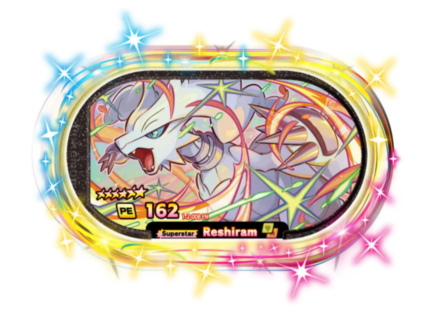 Reshiram card front