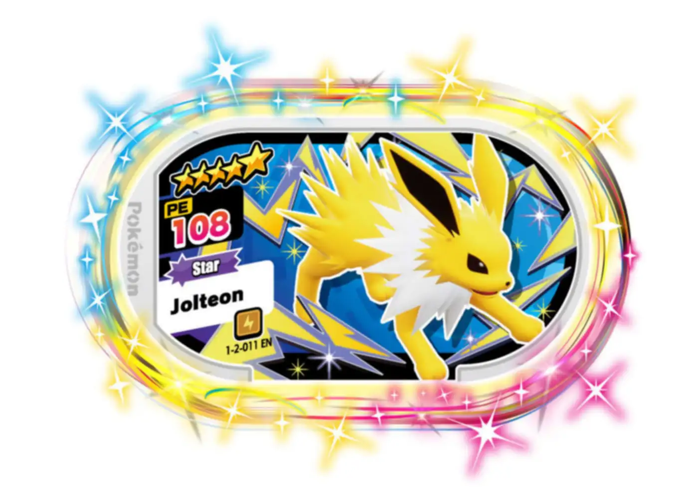 Jolteon card front