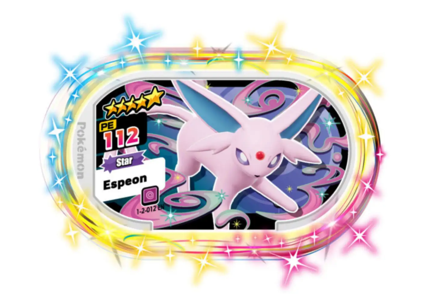 Espeon card front