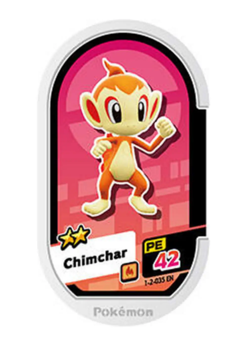Chimchar card front