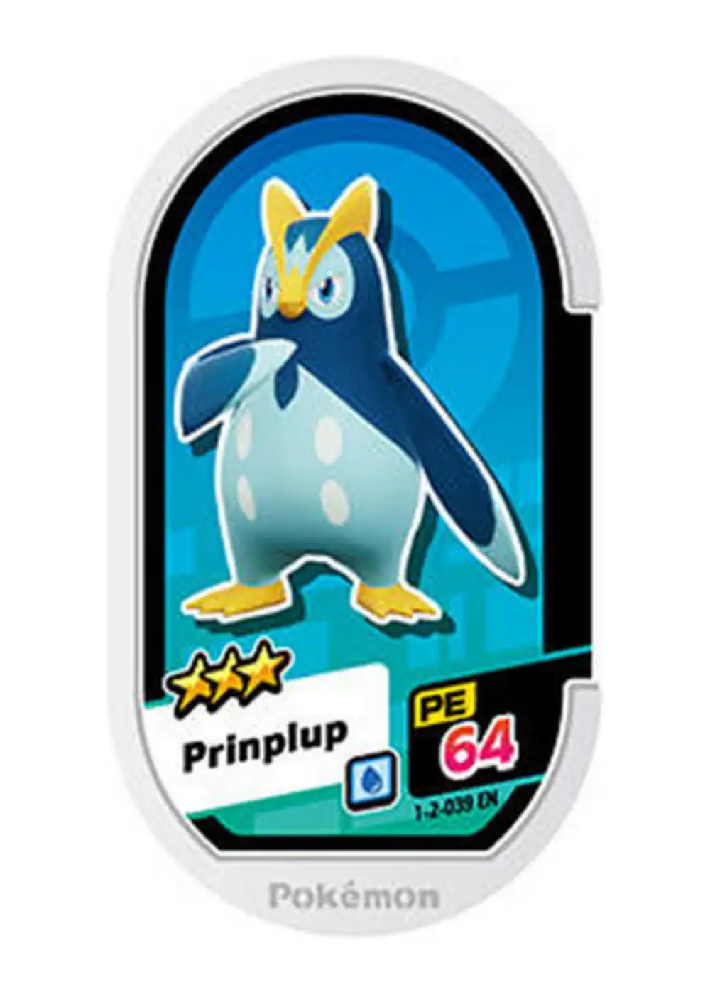 Prinplup card front
