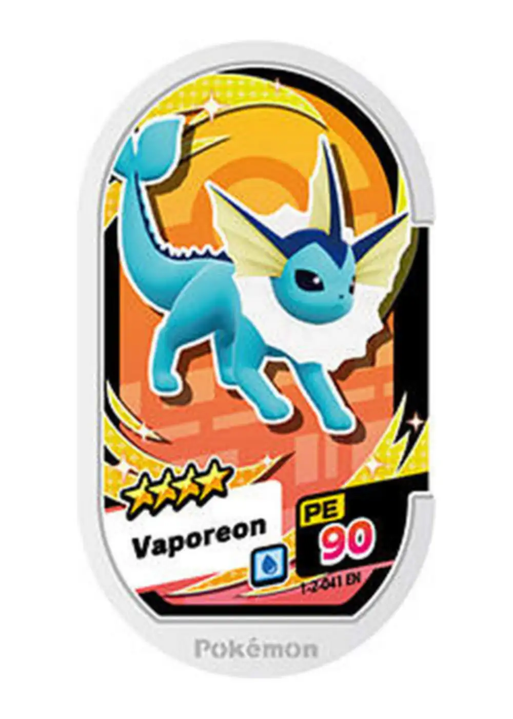 Vaporeon card front