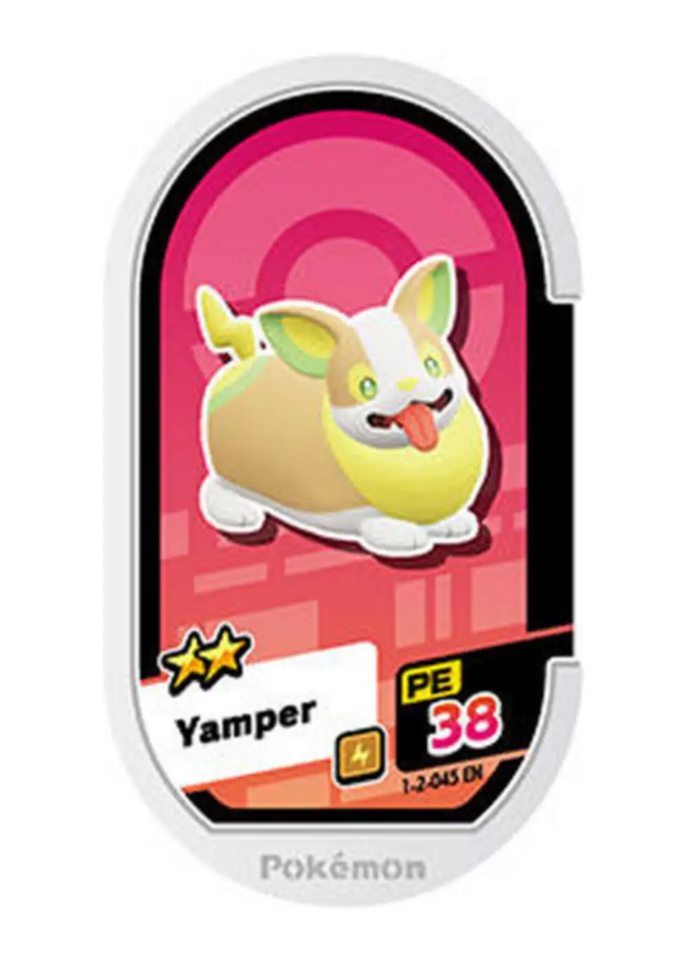Yamper card front