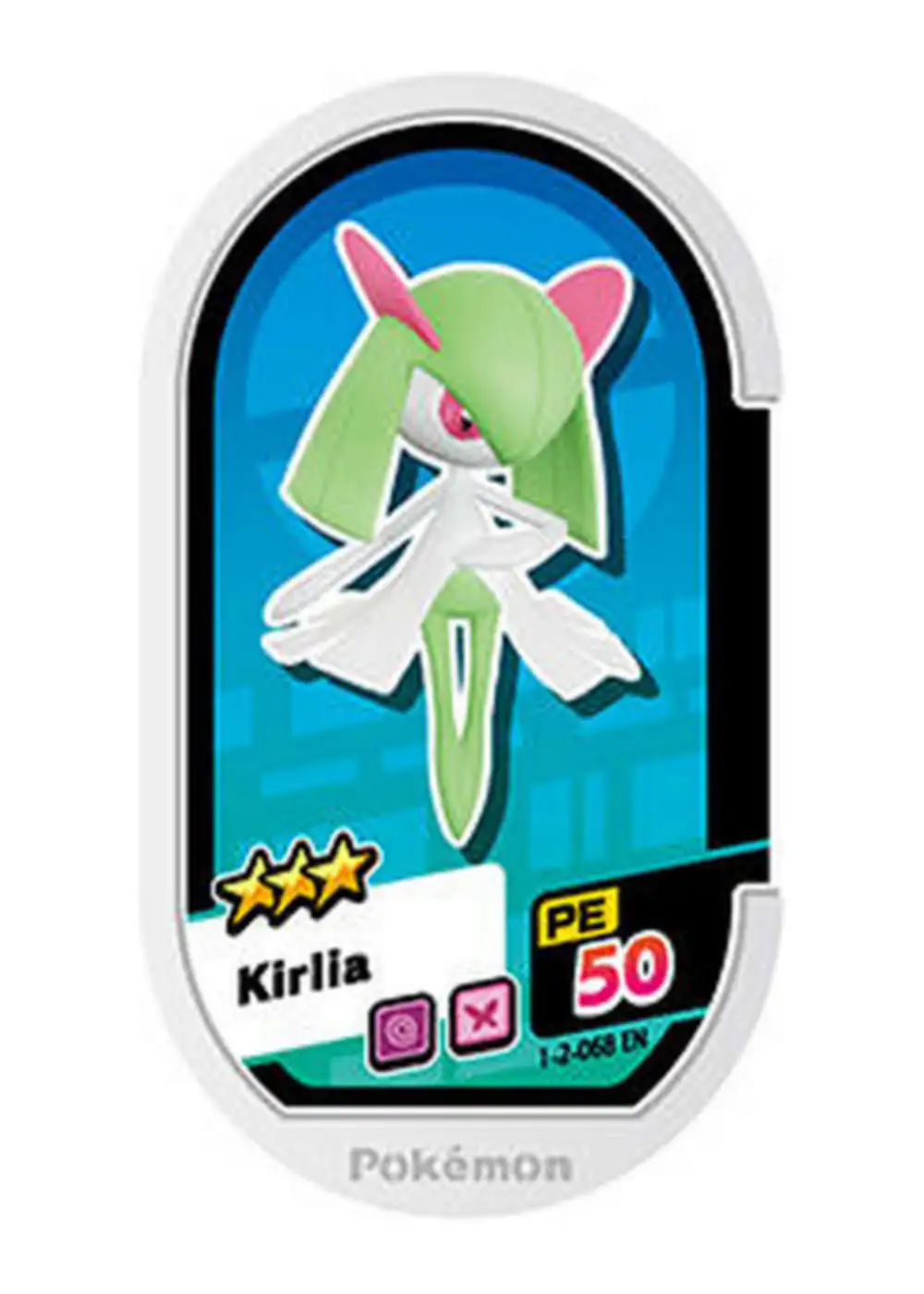 Kirlia card front