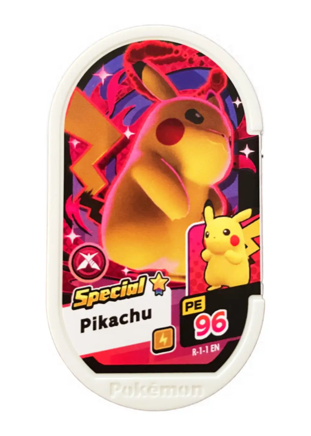 Pikachu card front